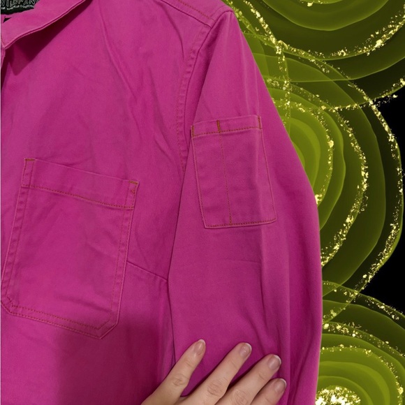 Wildfang Pink Jumpsuit Workwear Coveralls- Comfy! - Picture 2 of 6